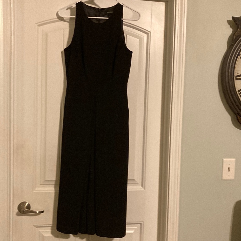 Black romper dress